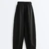 Pantaloni a palloncino in 100% lino Pantaloni a palloncino in 100% lino