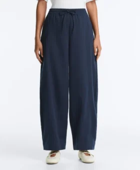 Pantaloni a palloncino in misto cotone