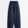 Pantaloni a palloncino in misto cotone Pantaloni a palloncino in misto cotone
