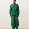 Pantaloni a palloncino in misto lyocell e 24% lino con cuciture Pantaloni a palloncino in misto lyocell e 24% lino con cuciture