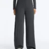 Pantaloni a righe asimmetriche in modal Pantaloni a righe asimmetriche in modal