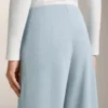 Pantaloni a righe asimmetriche in modal Pantaloni a righe asimmetriche in modal