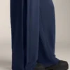 Pantaloni a sacchetto con piega laterale e modal spazzolato Pantaloni a sacchetto con piega laterale e modal spazzolato