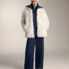 Pantaloni a sacchetto con piega laterale e modal spazzolato Pantaloni a sacchetto con piega laterale e modal spazzolato