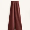 Pantaloni a vita alta a costine con modal Soft Touch Pantaloni a vita alta a costine con modal Soft Touch