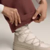 Pantaloni a vita alta a costine con modal Soft Touch Pantaloni a vita alta a costine con modal Soft Touch