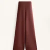 Pantaloni a vita alta a costine con modal Soft Touch Pantaloni a vita alta a costine con modal Soft Touch
