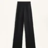 Pantaloni a vita alta, caldi e a gamba dritta Pantaloni a vita alta, caldi e a gamba dritta
