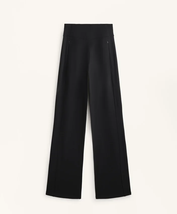 Pantaloni a vita alta, caldi e a gamba dritta Pantaloni a vita alta, caldi e a gamba dritta
