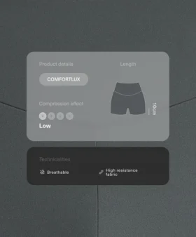 Pantaloni a vita alta Comfortlux da 10 cm