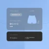 Pantaloni a vita alta Comfortlux da 10 cm Pantaloni a vita alta Comfortlux da 10 cm