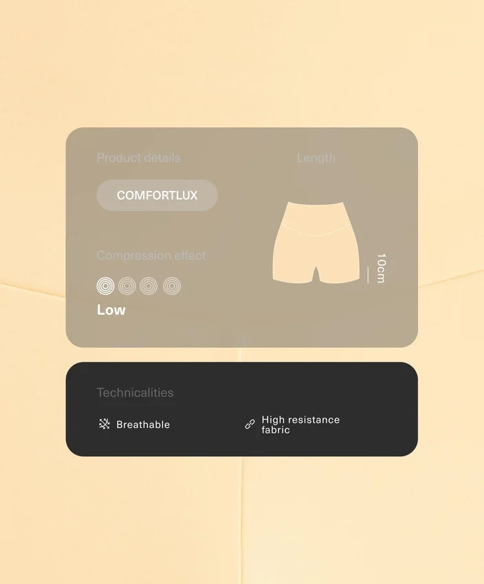Pantaloni a vita alta Comfortlux da 10 cm Pantaloni a vita alta Comfortlux da 10 cm