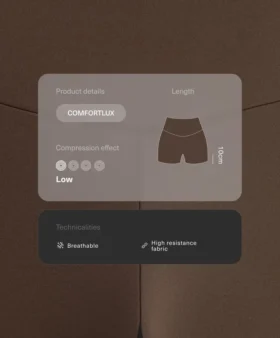 Pantaloni a vita alta Comfortlux da 10 cm