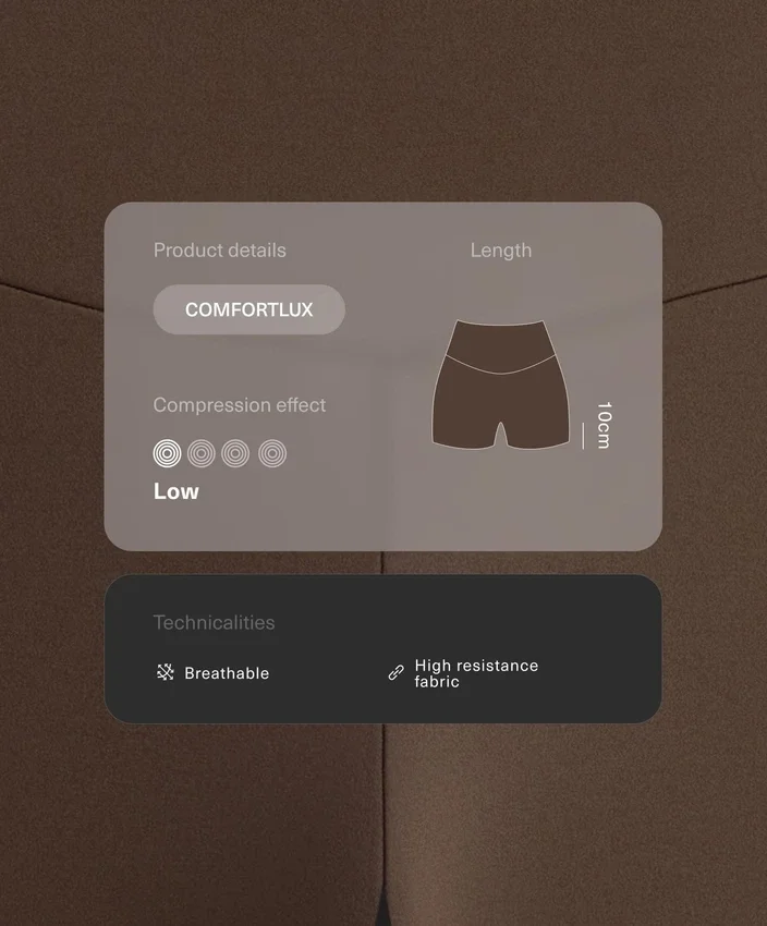 Pantaloni a vita alta Comfortlux da 10 cm Pantaloni a vita alta Comfortlux da 10 cm