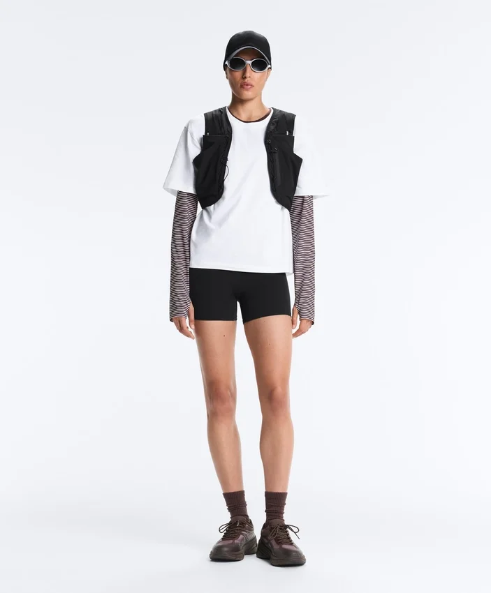 Pantaloni a vita alta con tasca compressiva da 10 cm Pantaloni a vita alta con tasca compressiva da 10 cm