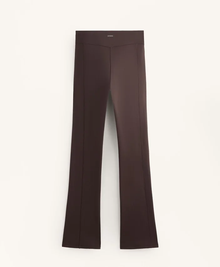 Pantaloni a vita alta, larghi e caldi, con tasche Pantaloni a vita alta, larghi e caldi, con tasche
