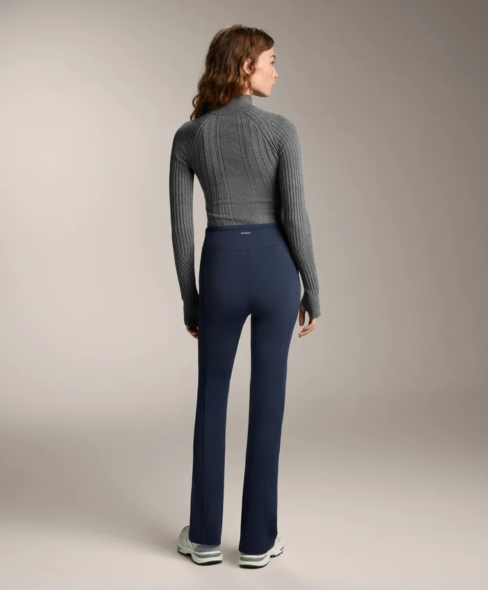 Pantaloni a vita alta, larghi e caldi, con tasche Pantaloni a vita alta, larghi e caldi, con tasche