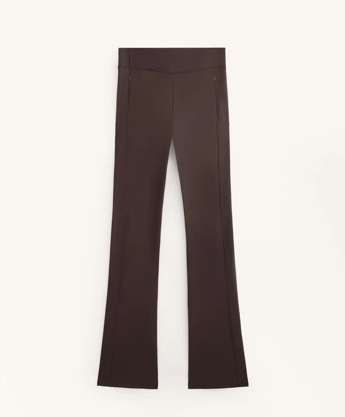 Pantaloni a vita alta, larghi e caldi, con tasche Pantaloni a vita alta, larghi e caldi, con tasche