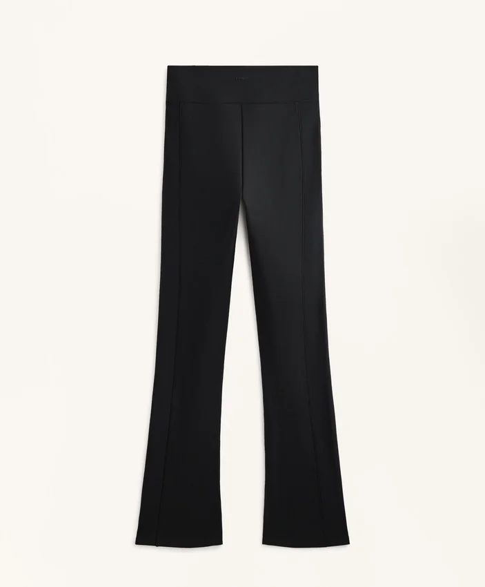 Pantaloni a vita alta, larghi e caldi, con tasche Pantaloni a vita alta, larghi e caldi, con tasche