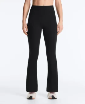 Pantaloni a zampa a vita alta Evermove