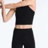 Pantaloni a zampa a vita alta Evermove Pantaloni a zampa a vita alta Evermove