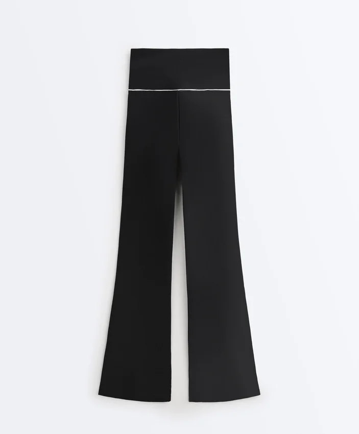 Pantaloni a zampa alta Comfortlux con fiocco Pantaloni a zampa alta Comfortlux con fiocco