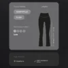 Pantaloni a zampa Comfortlux 80 cm premaman Pantaloni a zampa Comfortlux 80 cm premaman