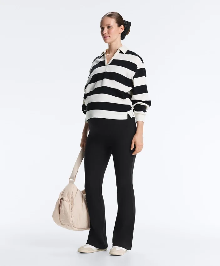 Pantaloni a zampa Comfortlux 80 cm premaman Pantaloni a zampa Comfortlux 80 cm premaman