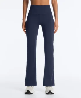 Pantaloni a zampa Comfortlux a vita alta