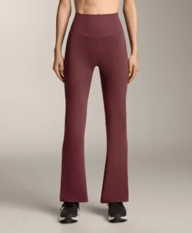 Pantaloni a zampa Comfortlux a vita alta