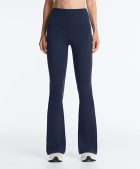 Pantaloni a zampa Comfortlux a vita alta
