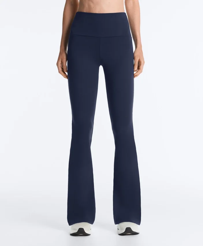 Pantaloni a zampa Comfortlux a vita alta Pantaloni a zampa Comfortlux a vita alta