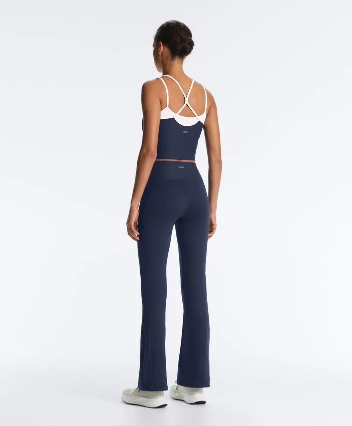 Pantaloni a zampa Comfortlux a vita alta Pantaloni a zampa Comfortlux a vita alta