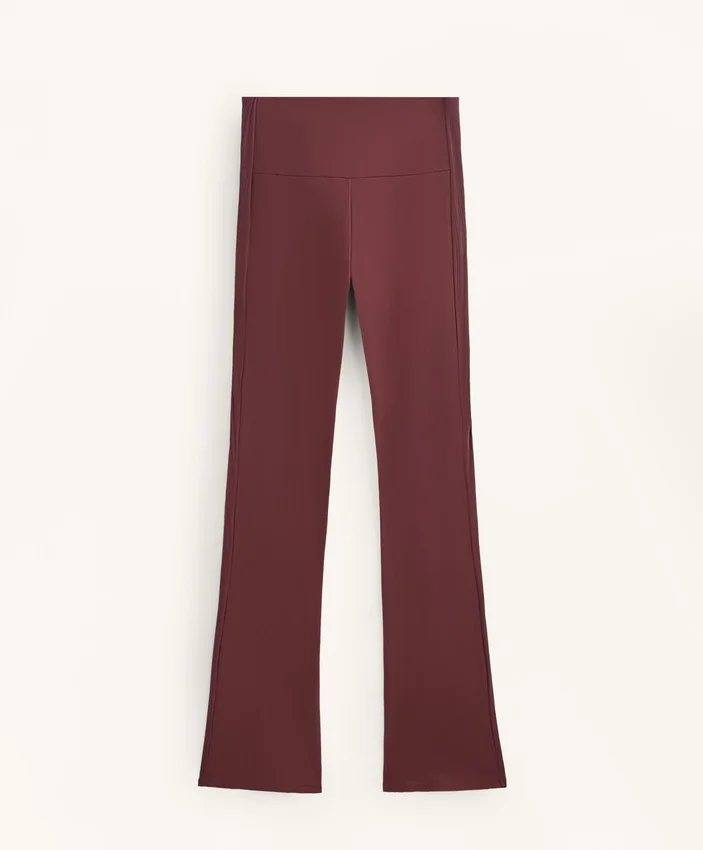 Pantaloni a zampa Comfortlux a vita alta Pantaloni a zampa Comfortlux a vita alta