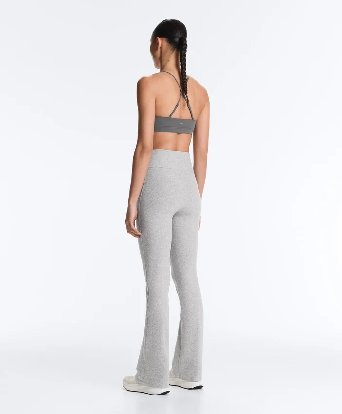 Pantaloni a zampa Comfortlux a vita alta Pantaloni a zampa Comfortlux a vita alta
