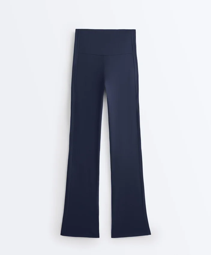 Pantaloni a zampa Comfortlux a vita alta Pantaloni a zampa Comfortlux a vita alta
