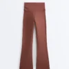 Pantaloni a zampa Comfortlux a vita alta Pantaloni a zampa Comfortlux a vita alta