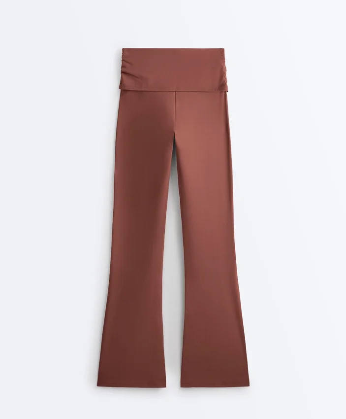 Pantaloni a zampa Comfortlux a vita alta Pantaloni a zampa Comfortlux a vita alta