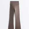 Pantaloni a zampa Comfortlux a vita alta Pantaloni a zampa Comfortlux a vita alta