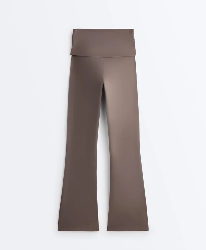 Pantaloni a zampa Comfortlux a vita alta Pantaloni a zampa Comfortlux a vita alta