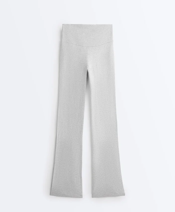 Pantaloni a zampa Comfortlux a vita alta Pantaloni a zampa Comfortlux a vita alta