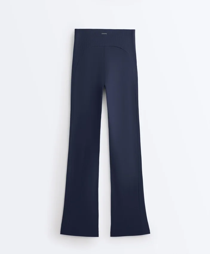 Pantaloni a zampa Comfortlux a vita alta Pantaloni a zampa Comfortlux a vita alta