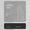 Pantaloni a zampa Comfortlux a vita alta Pantaloni a zampa Comfortlux a vita alta
