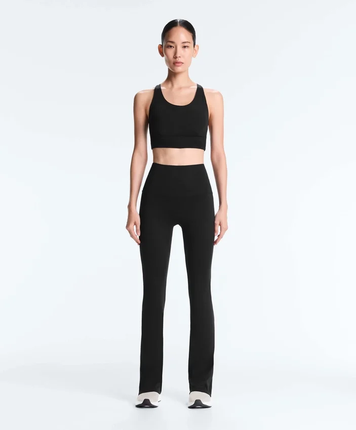 Pantaloni a zampa Comfortlux a vita alta Pantaloni a zampa Comfortlux a vita alta