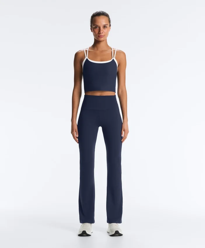 Pantaloni a zampa Comfortlux a vita alta Pantaloni a zampa Comfortlux a vita alta