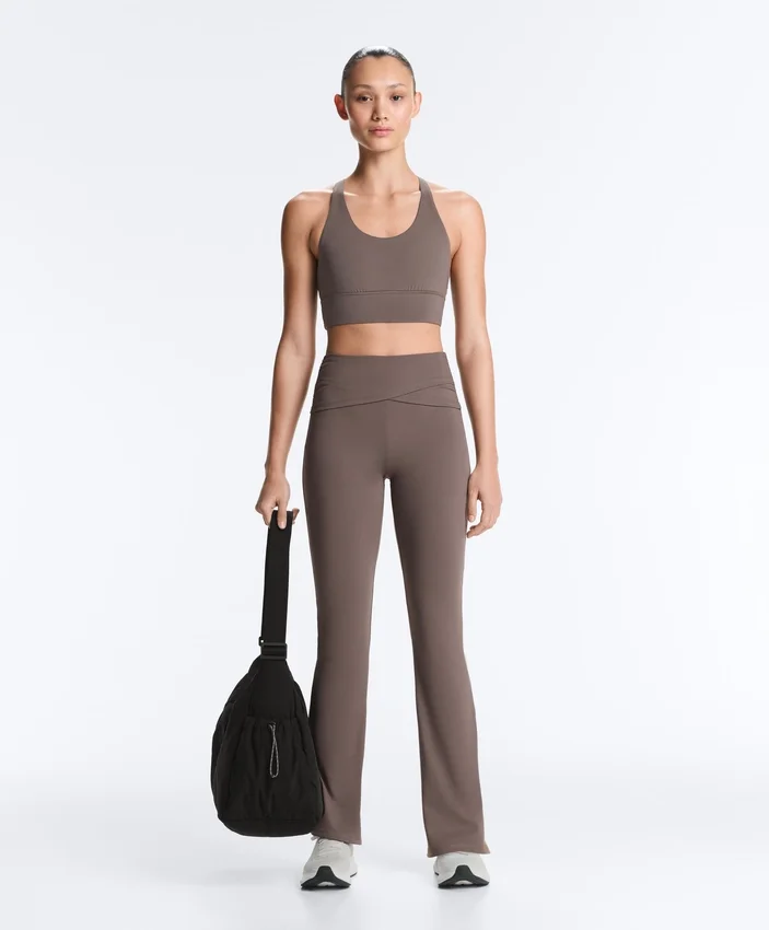 Pantaloni a zampa Comfortlux a vita alta Pantaloni a zampa Comfortlux a vita alta