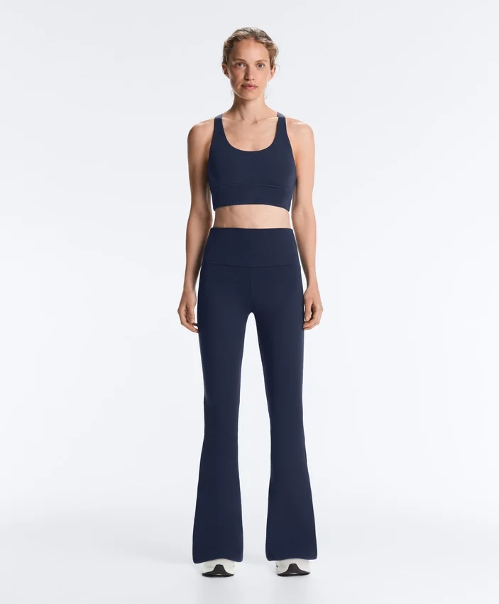 Pantaloni a zampa Comfortlux a vita alta Pantaloni a zampa Comfortlux a vita alta