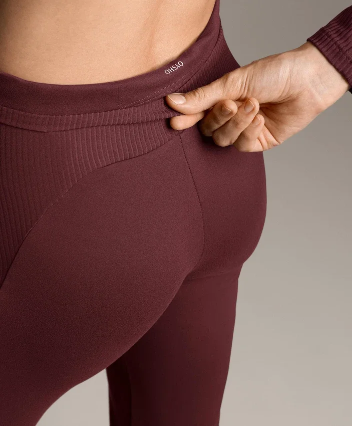 Pantaloni a zampa Comfortlux a vita alta Pantaloni a zampa Comfortlux a vita alta