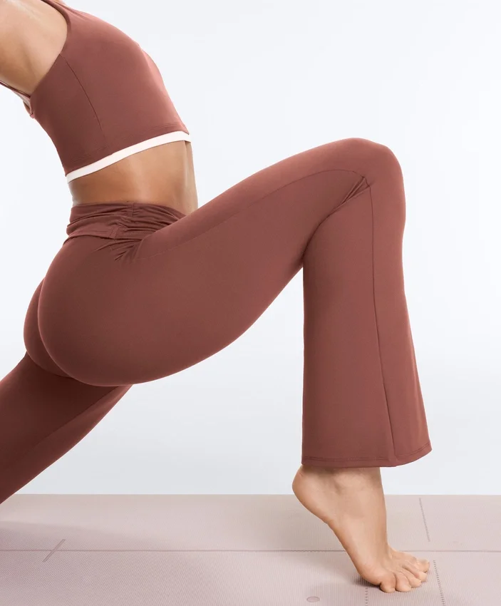 Pantaloni a zampa Comfortlux a vita alta Pantaloni a zampa Comfortlux a vita alta