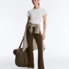Pantaloni a zampa Comfortlux a vita alta Pantaloni a zampa Comfortlux a vita alta